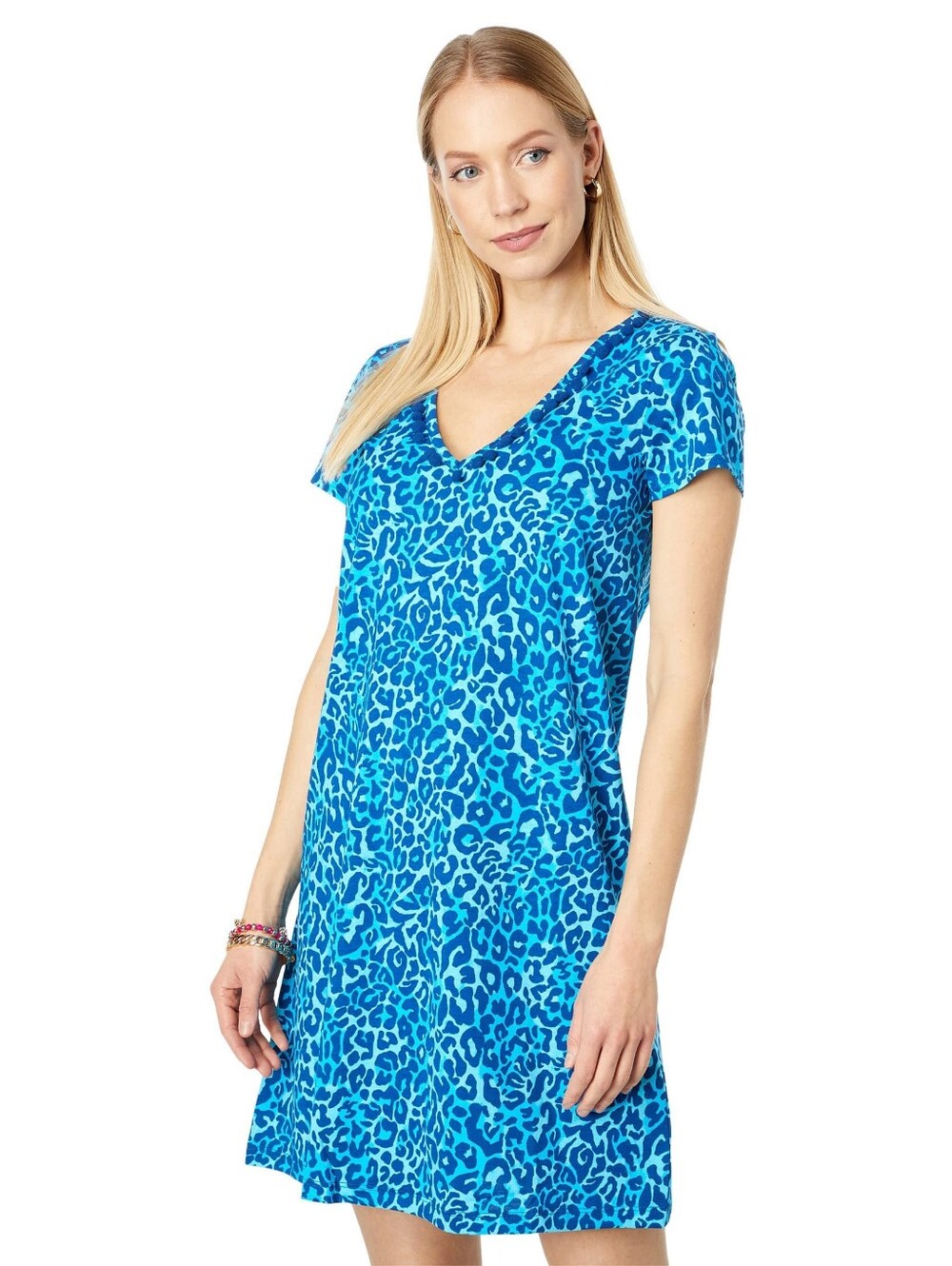 Lilly Pulitzer Etta Dress Oyster Bay Navy My Favorite Spot Large